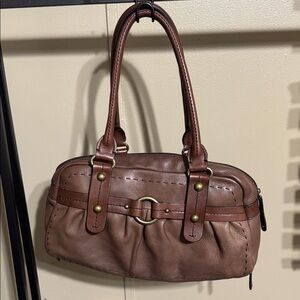 Pelle Studio Brown Leather Shoulder Bag